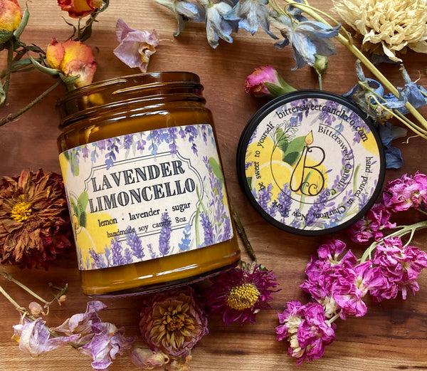 Lavender Limoncello