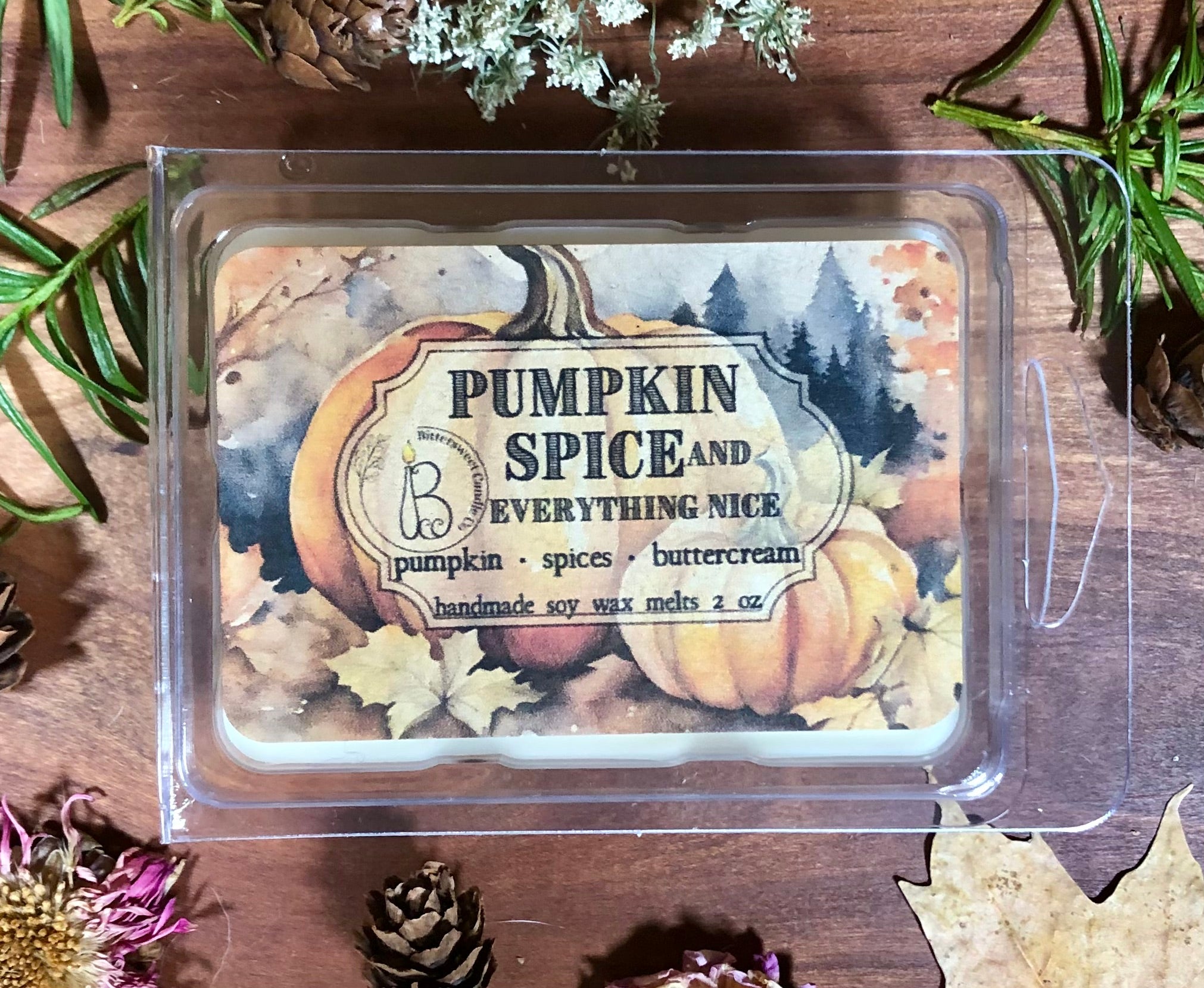 Pumpkin Spice and Everything Nice wax melts