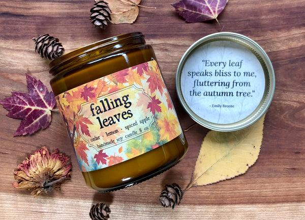 falling leaves