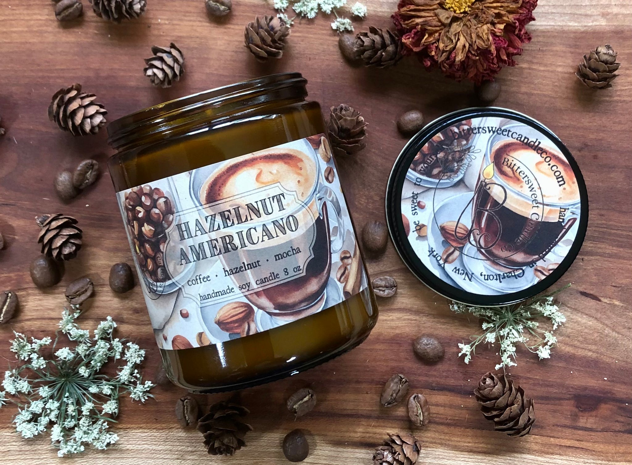 Hazelnut Americano – Bittersweet Candle Co